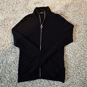 Zara Black Fitted Cardigan with sz medium